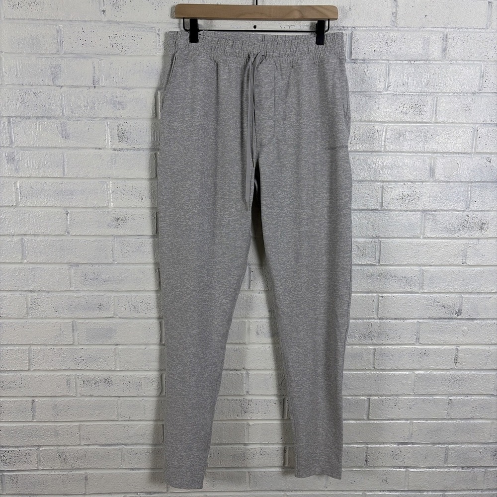 Outdoor Voices CloudKnit Sweatpants Mens M Heather Gray Pockets Stretch Lounge